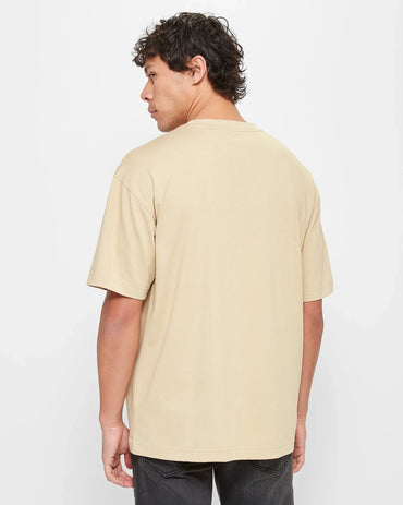 Oversized T-Shirt - Beige