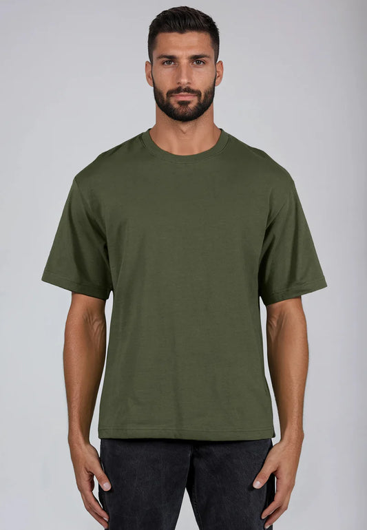 Oversized T-Shirt - Army Green